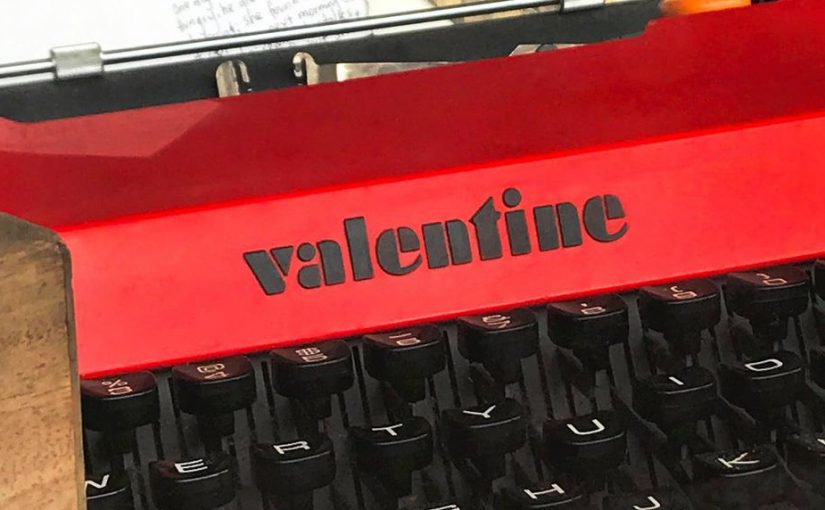 The Valentine Typewriter